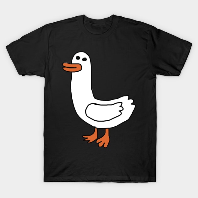 Goose T-Shirt by BadDrawnStuff